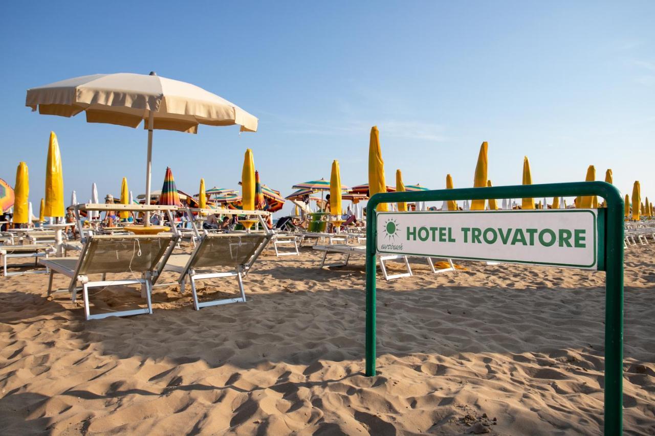 Hotel Trovatore Lido di Jesolo Eksteriør bilde
