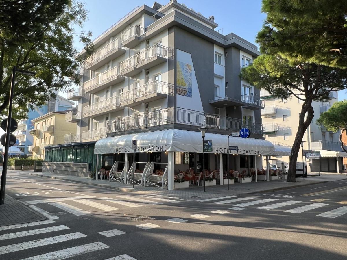 Hotel Trovatore Lido di Jesolo Eksteriør bilde